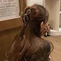 Women's Simple Style Streetwear Leopard Resin Hair Claws main image 3