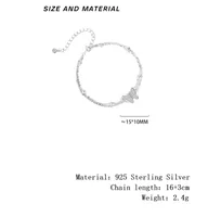 Sterling Silver Casual Elegant Glam Bracelets main image 2