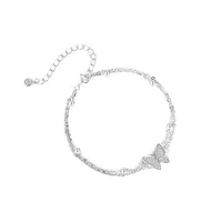 Sterling Silver Casual Elegant Glam Bracelets sku image 1