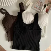 Women's Camisole Tank Tops Button Casual Solid Color main image 4