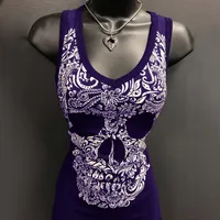 Women's T-shirt Tank Tops Printing Street Style Streetwear Skull main image 1