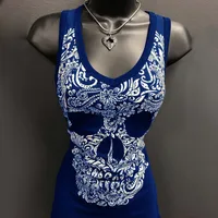 Women's T-shirt Tank Tops Printing Street Style Streetwear Skull main image 3