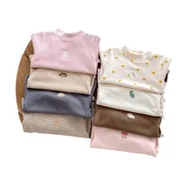 Casual Basic Solid Color Polyester T-shirts & Blouses main image 2