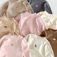 Casual Basic Solid Color Polyester T-shirts & Blouses main image 4