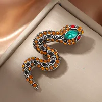 Retro Snake Alloy Women's Brooches main image 3