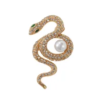 Retro Snake Alloy Women's Brooches main image 4