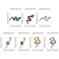 Retro Snake Alloy Women's Brooches main image 2