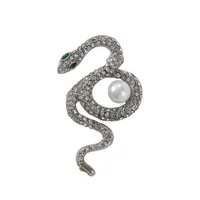 Retro Snake Alloy Women's Brooches sku image 5
