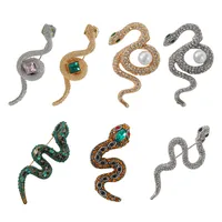 Retro Snake Alloy Women's Brooches main image 5