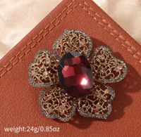 Elegant Retro Swan Owl Butterfly Alloy Rhinestones Unisex Brooches main image 4