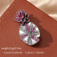 Elegant Retro Swan Owl Butterfly Alloy Rhinestones Unisex Brooches main image 2