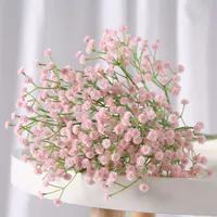Lady Flower Pvc Pu Leather Silk Flower Imitation Plants Artificial Flowers sku image 9