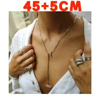 Copper Plating Paper Clip Devil's Eye Pendant Necklace main image 2