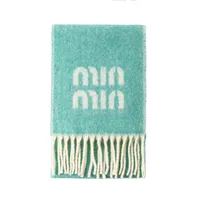 Brown Striped Scarf Women's Autumn And Winter Korean-style Trendy   Winter Warm Imitation Cashmere Windproof Scarf For Students sku image 30