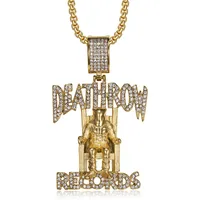 Hip-Hop Letter Titanium Steel Unisex main image 2