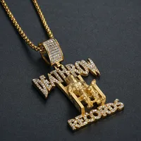 Hip-Hop Letter Titanium Steel Unisex main image 3