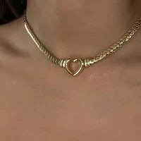 Wholesale Jewelry Lady Heart Shape Titanium Steel Plating Necklace main image 1