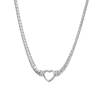 Wholesale Jewelry Lady Heart Shape Titanium Steel Plating Necklace main image 5