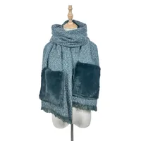 Women's Casual Solid Color Polyester Scarf sku image 4