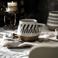 Casual Vacation Solid Color Ceramics Mug 1 Piece main image 3