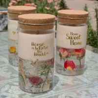 Simple Style Classic Style Color Block Soybean Mixed Wax Scented Candle main image 1