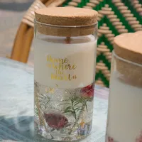 Simple Style Classic Style Color Block Soybean Mixed Wax Scented Candle main image 5