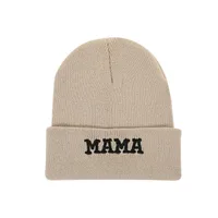 Children Unisex Women's Simple Style Classic Style Letter Solid Color Eaveless Wool Cap main image 2