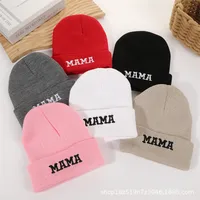 Children Unisex Women's Simple Style Classic Style Letter Solid Color Eaveless Wool Cap main image 3