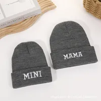 Children Unisex Women's Simple Style Classic Style Letter Solid Color Eaveless Wool Cap sku image 4