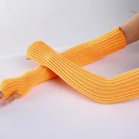 Unisex Modern Style Stripe Solid Color Gloves Arm Sleeves sku image 13