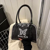 Women's Small Pu Leather Solid Color Streetwear Shell Zipper Dome Bag main image 2