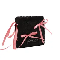 Ballet Style Ribbon Bow Photo Album Three-inch One-Miyagi Porter Card Storage Book Star-chasing Plush Card Book main image 5