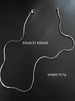 Simple Style Classic Style Chain 304 Stainless Steel Arylic Unisex Pendant Necklace main image 7