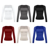 Foreign Trade Hot Girl Y2g Clothes Design Sense Slim Top Summer Inner Tube Top Vest Cardigan Two-piece Set main image 2