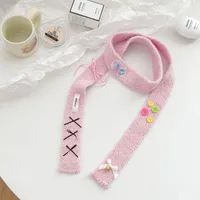 Women's IG Style Solid Color Wool Blend Scarf sku image 3