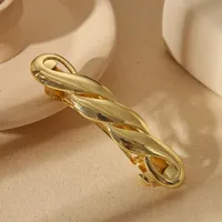 Women's Cute Basic Solid Color Alloy Hair Clip main image 4