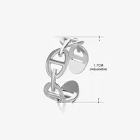 Elegant Modern Style Cherry Shell 304 Stainless Steel Plating 18K Gold Plated Women's Charm Rings Open Rings Rings sku image 4