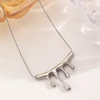 Wholesale Jewelry Elegant Commute Irregular Geometric 201 Stainless Steel Necklace main image 3