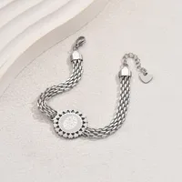 Hip-Hop Retro Punk Round 201 Stainless Steel Bracelets In Bulk main image 9