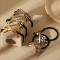 Women's Basic Commute Fork Alloy Hair Tie main image 1