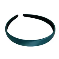 Women's Retro French Style Solid Color Satin Hair Band main image 6