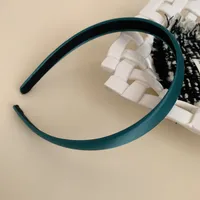 Women's Retro French Style Solid Color Satin Hair Band sku image 7