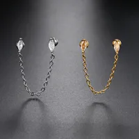 1 Piece Ear Cartilage Rings & Studs Hip-Hop U Shape Copper Ear Cartilage Rings & Studs main image 5