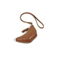 Women's Pu Leather Solid Color Simple Style Dumpling Shape Zipper Coin Purse main image 5
