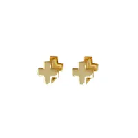 1 Pair 925 Sterling Silver Solid Color Earrings main image 3