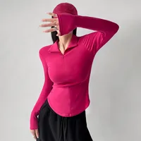 Women's T-shirt Long Sleeve T-Shirts Streetwear Solid Color main image 4