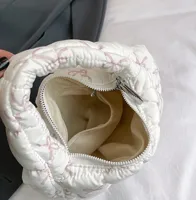 Women's Nylon Printing Bow Knot Classic Style Cloud Shape Zipper Cloud Shape Bag Handbag main image 3