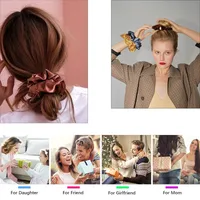 Women's Simple Style Solid Color Cloth Hair Tie main image 4