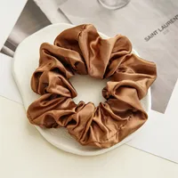 Women's Simple Style Solid Color Cloth Hair Tie sku image 2