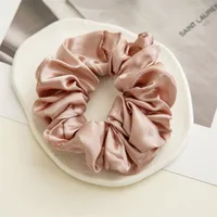 Women's Simple Style Solid Color Cloth Hair Tie sku image 1